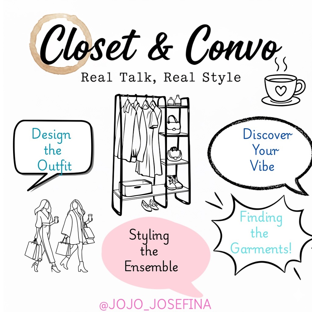 @JOJO_JOSEFINA @JOJOSKAGGS is LIVE! Closet & Convo! Fun, fashion, friends!